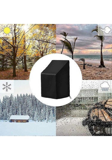 Bahçe Sandalyesi Kılıfı İstiflenebilir Sandalyeler İçin Su Geçirmez Kılıf Dış Mekan Anti-uv Dış Mekan Koltuk Kılıfı Nefes Alabilir Oxford Kumaş 420d, 65 X 65 X 80/120 Diğer Bahçe Sandalyesi Kılıfı İstiflenebilir Sandalyeler İçin Su Geçirmez Kılıf Dış Mekan Anti-uv Dış Mekan Koltuk Kılıfı Nefes Alabilir Oxford Kumaş 420d, 65 X 65 X 80/120 Diğer