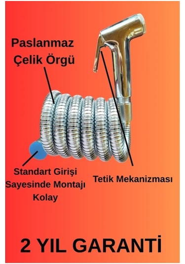 Taharetmatik Taharet Musluğu Seti Fıskiye