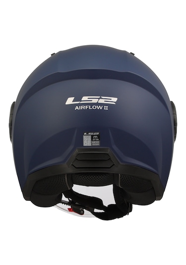 Ls2 Airflow 2 Navy Açık Yarım Kask Mat Mavi