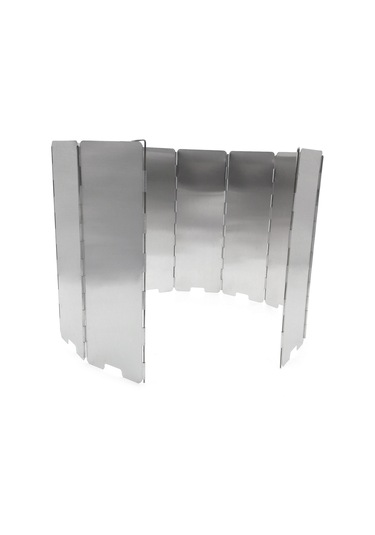 Geeksen Açık Hava Barbekü Kamp Piknik 10 Adet Ön Cam Katlanabilir Taşınabilir Ön Cam Alüminyum Levha Çok Renkli