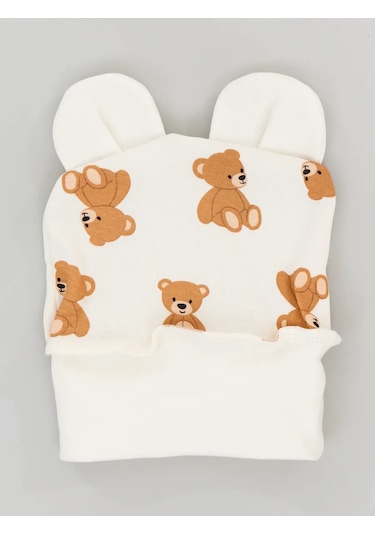 Allbaby Fermanla Kapı Taşıyıcı - Şapkalı Fermuarlı Konfor Üstü 310995774 Sütlü