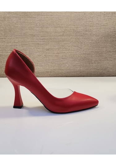 Bilener Zenne Stiletto Ayakkabı Kırmızı