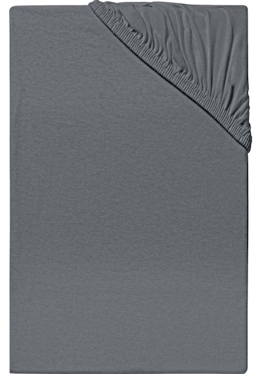 2 Adet Düz Pamuklu Tek Kişilik 120 X 200 Cm Lastikli Penye Çarşaf-yavruağzı-antrasit