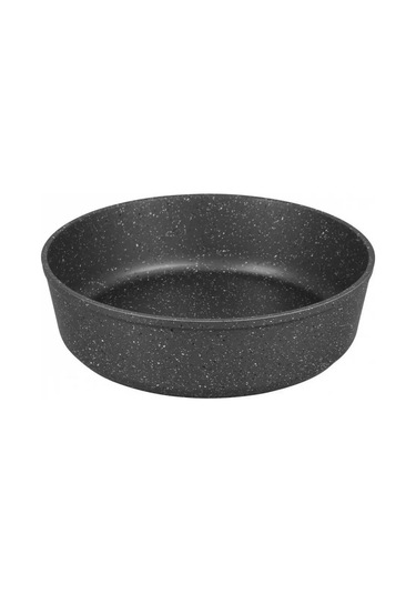 OMS 3411 GRANİT Ø 30 x 8,5 FIRIN TEPSİ Gri