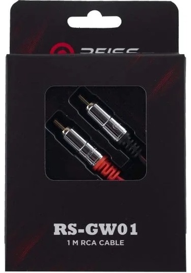 Reıss Audıo Rs-gw01 Kablo 2rca 2rca Bakır 1mt Silikonlu
