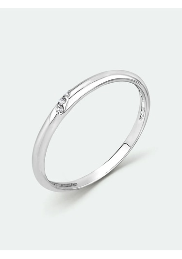 Torgovyj Dom Uvelir Holding Çift Gümüş Taşlı Zirkon Taşlı Alyans Yüzük 409872662 Gri