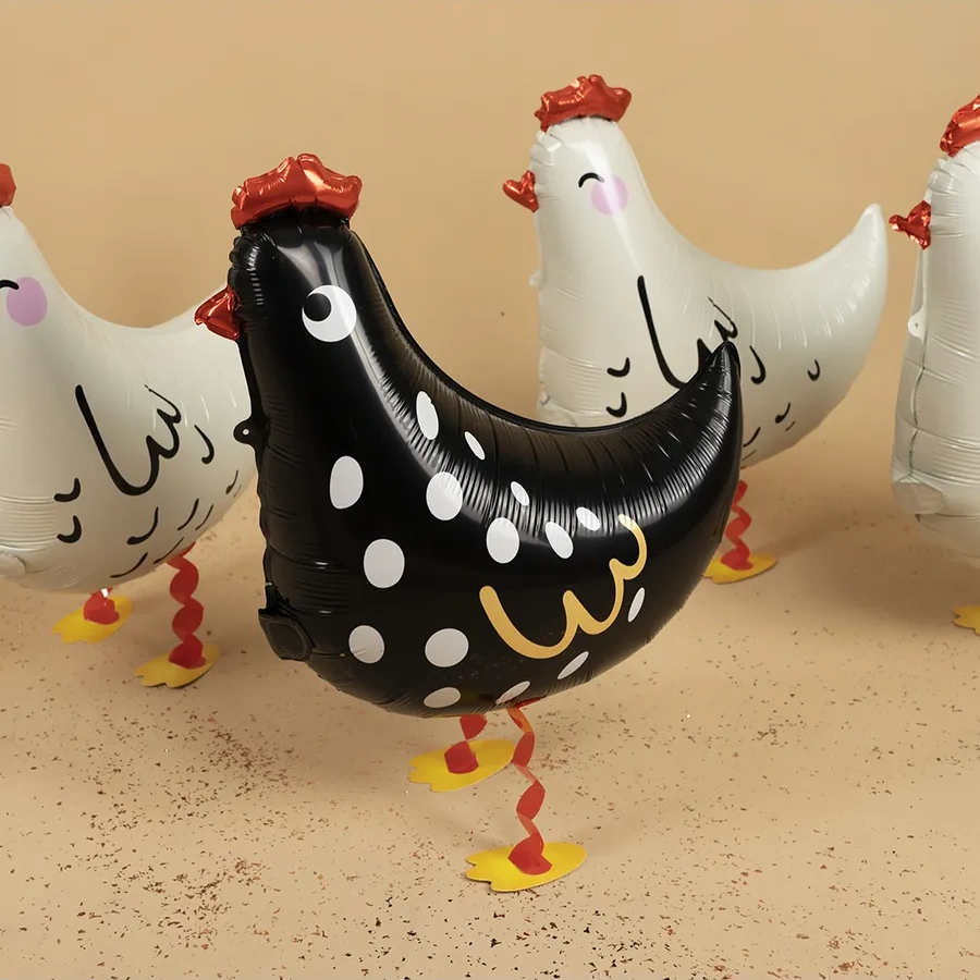 Davajdarit' Sürgünler Tavukları Balon Seti 365403900 Siyah