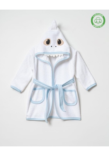 Dinazorlu Bornoz Beyaz