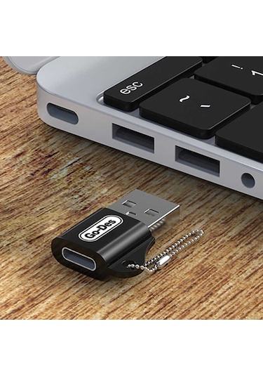 Go Des GD-CT028 Type-C To USB 3.0 Dönüştürücü Çevirici Adaptör Tak & Çalıştır - ZORE-257771