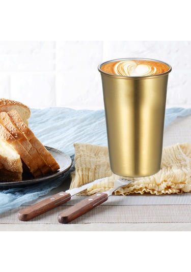 Tenfowee 304 Çelik 10'lu Paket 500ml Kırılmaya Dayanıklı Nordik İçecek Bardağı - Kahve/su İçin Tek Katmanlı Koruyucu Bardak Diğer Tenfowee 304 Çelik 10'lu Paket 500ml Kırılmaya Dayanıklı Nordik İçecek Bardağı - Kahve/su İçin Tek Katmanlı Koruyucu Bardak Diğer