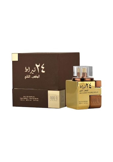 Lattafa 24 Carat Pure Gold Unisex Parfüm EDP 100 ML