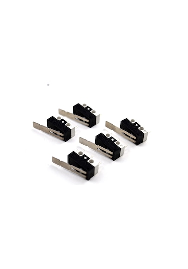 5 Adet Mini Micro Switch Uzun Paletli Kw10 Z2p