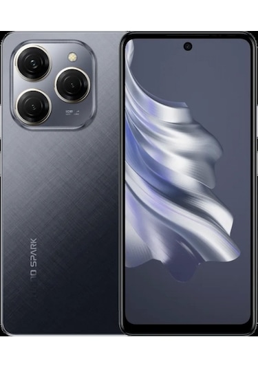 Tecno Spark 20 Pro Kj6 Lcd Ekran + Dokunmatik Çıtalı Siyah