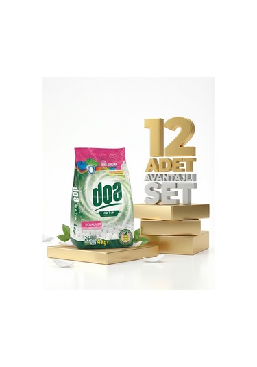 Doa Matik Deterjan Renkliler 12x4 Kg