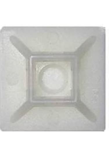 Gwest Yapışkanlı Kroşe 28mm x 28mm - Beyaz - 5 Adet
