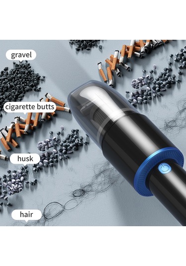 Teltree Gümüş Jm-6603 El Tutan Vakum: 10000pa Güçlü Emme, Usb Şarjlı, Araç/ev/ofis İçin Minik Temizlik Aleti