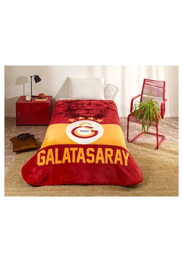 Taç Galatasaray Klasik Aslan 160x220cm Battaniye
