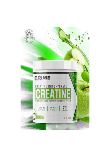 Prime Nutrition Creatine 420 Gram Yeşil Elma