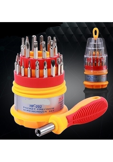 Makroyapı Mini Tornavida Çok Amaçlı Set 31 Parça
