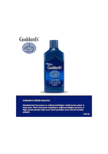 Goddars Gümüş Parlatıcı 125ml Tekli