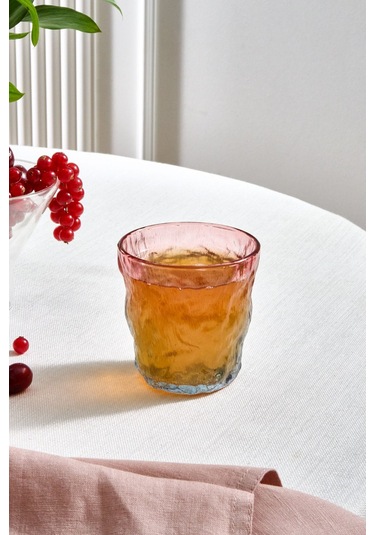 Karaca  Glacier Su Bardağı 287 Ml Mavi Pembe