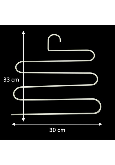 Pantolon Askısı 3'lü Gri