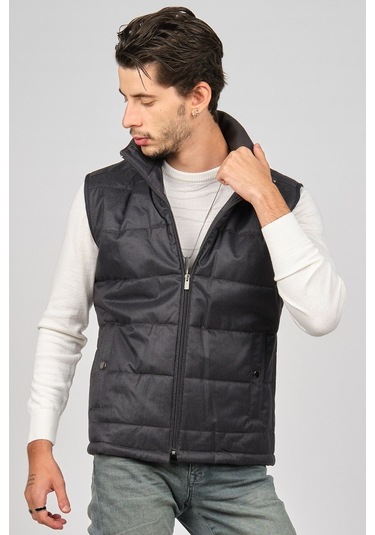 Daynax Erkek Cep Detaylı Yelek 492800 Antrasit Antrasit