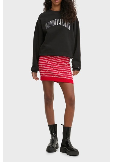 Tommy Jeans Bayan Sweat Dw0dw20172 Bds Siyah Siyah