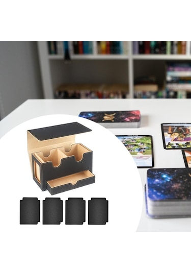 Suntek Kart Güverte Kutusu Oyun Kartı Kılıfı Oyuncak İç-haki