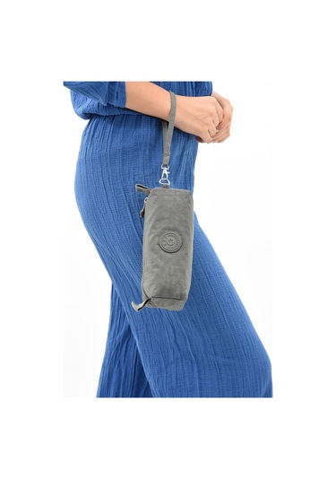 Tek Bölmeli Kalemlik Yıkanabilir ve Su Geçirmez Gri Model: 571-15h - Gri