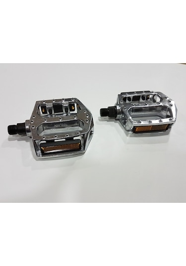Neco Platform Geniş Bisiklet Pedal Silver Renk