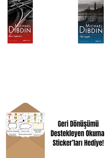 Kan Yağmuru + Ölü Lagün + Okuma Sticker'ları