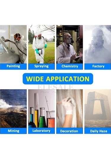 Trendooze Yeni Gaz Toz Maskesi - Kimyasal Gaz Koruma