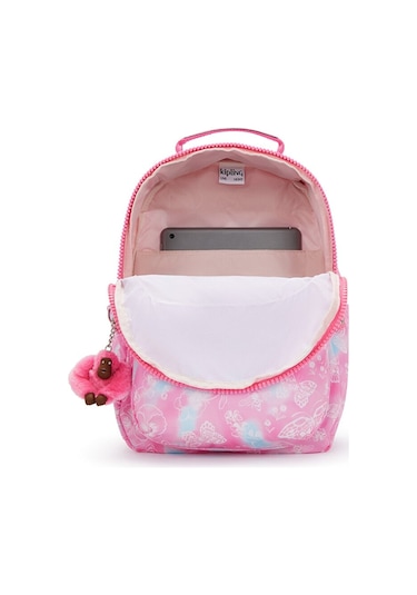 Kıplıng Seoul S Küçük Boy Sırt Çantası Pembe Garden Clouds