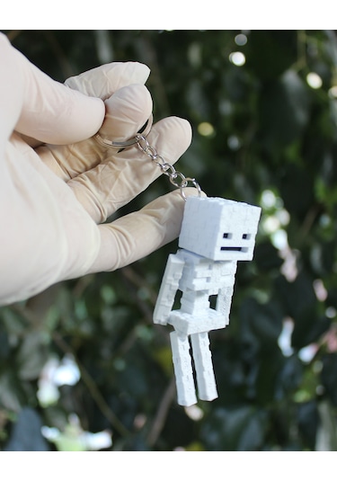 Minecraft İskelet Anahtarlık