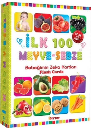 Flash Kart İlk 100 Meyveler