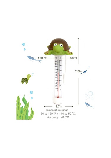 Homyl Yüzer Havuz Termometresi Açık Kapalı Yüzme Havuzları