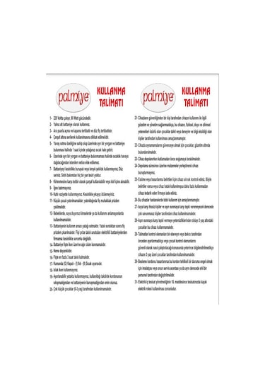 Elektirikli Battaniye Palmiye Çift Kişilik 2 Yıl Garantili Tseli