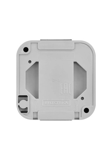 Bylectrıca İki Anahtarlı Yüzey Montajlı Anahtar Ip54, Gri 235462162