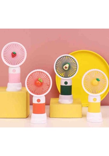 Periboia Sevimli Tasarımlı Telefon Tutuculu El Fanı