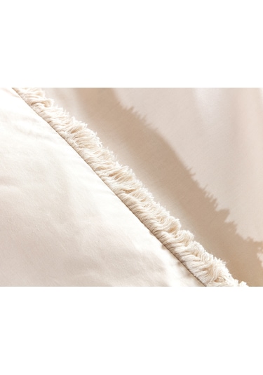 Madame Coco Sona Tek Kişilik Püsküllü Nevresim Takımı Nt0000000143tek Kişilik-bej