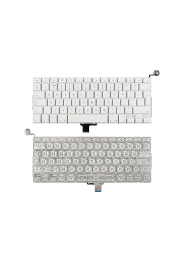 Apple Uyumlu MacBook İle 13inc A1342 Klavye Tuş Takımı Uk-ingilizce
