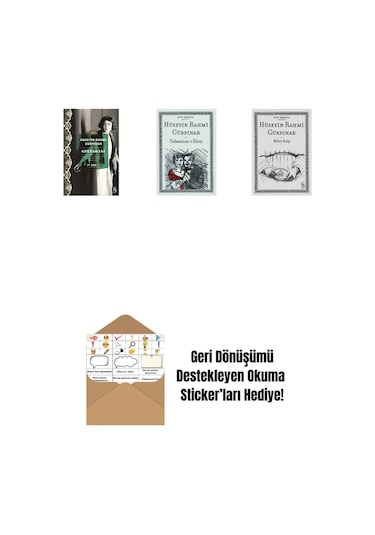 Gulyabani Cep Boy + Tebessüm-i Elem + Billur Kalp + Okuma Sticker'ları