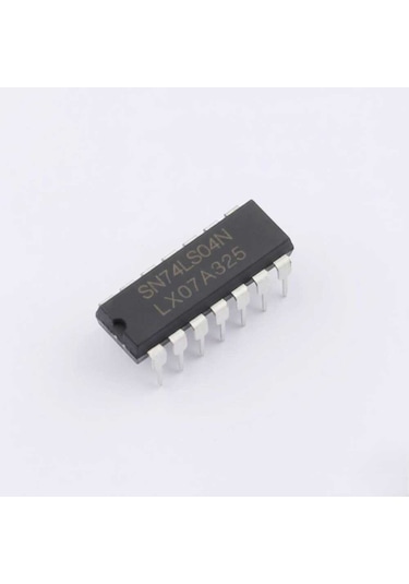 74ls04 Dıp-14 6 Kanallı Not Kapısı Entegresi