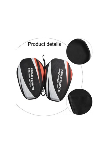 Ranyeek Eva Sert Kasa Tenis Topu Raketi Çantası - Mekanik Stili, Su Geçirmez, 2 Raket/1 Raket+2 Top Kapasitesi, El Kayışı İle Taşınabilir Pb005-b