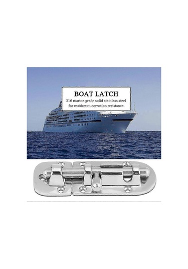 Paslanmaz Çelik Deniz Teknesi Kapı Pencere Kilidi Mandalı Sürgülü