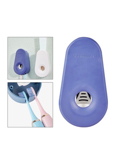 Homyl Banyo Tuvalet Için Duvara Monte Otomatik Diş Macunu