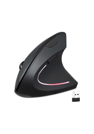 Alfalink Kablosuz Ergonomik Dikey Mouse 1600 Dpı 0011
