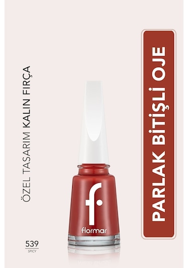 Flormar Nail Enamel Parlak Bitişli Oje 539