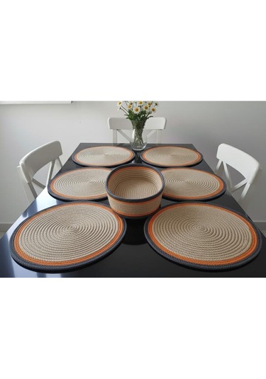 Servis Takımı Ameıkan Serıs Takımı Supla Takımı Jut Ip Halat Ip Kordon Ip Kahvaengı